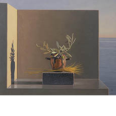 Still Life with Olives and Wheat, (Aparchai)