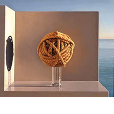 Still Life with Gold Sphere